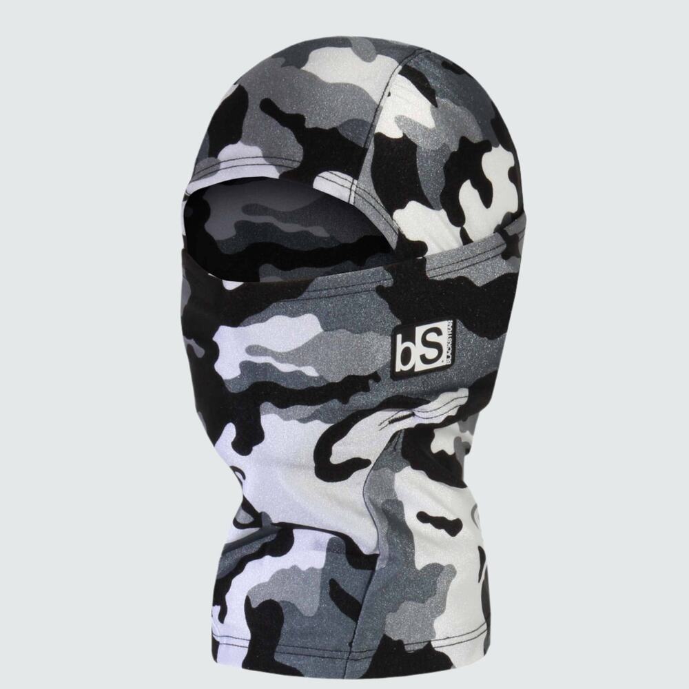Black Strap Kids' Hood Balaclava for Cozy Winter Adventures ski mask